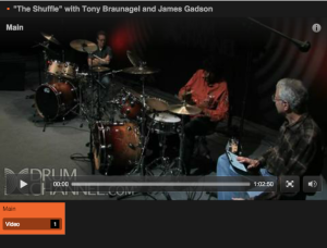 "The Shuffle" with Tony Braunagel and James Gadson